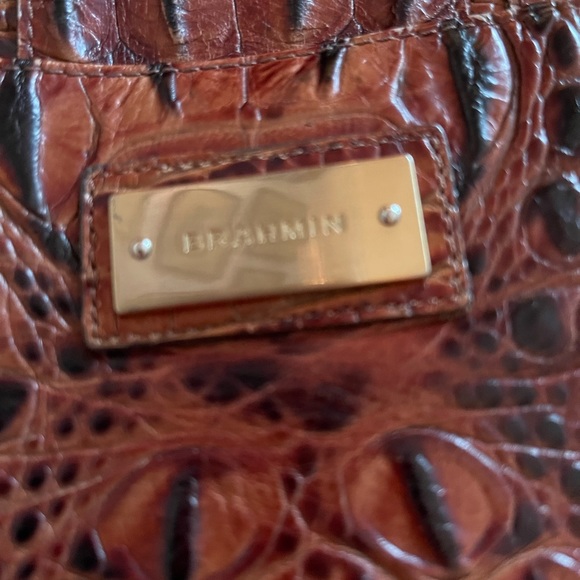 Brahmin Flaire Pecan Melbourne Shoulder/Satchel Handbag - Picture 4 of 14
